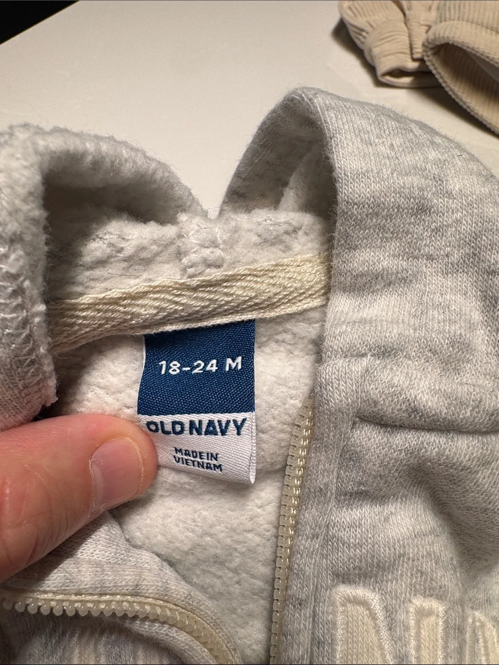 Old Navy Heather Light Gray Kids Joggers with Drawstring